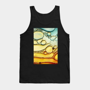 Fire & Ice Bubble Abstract Tank Top